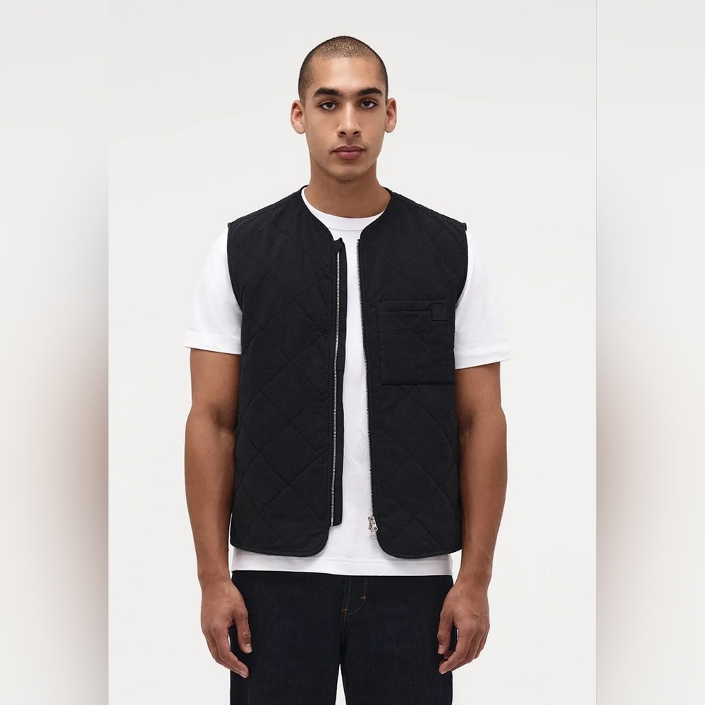 Neuw Black Zip Vest